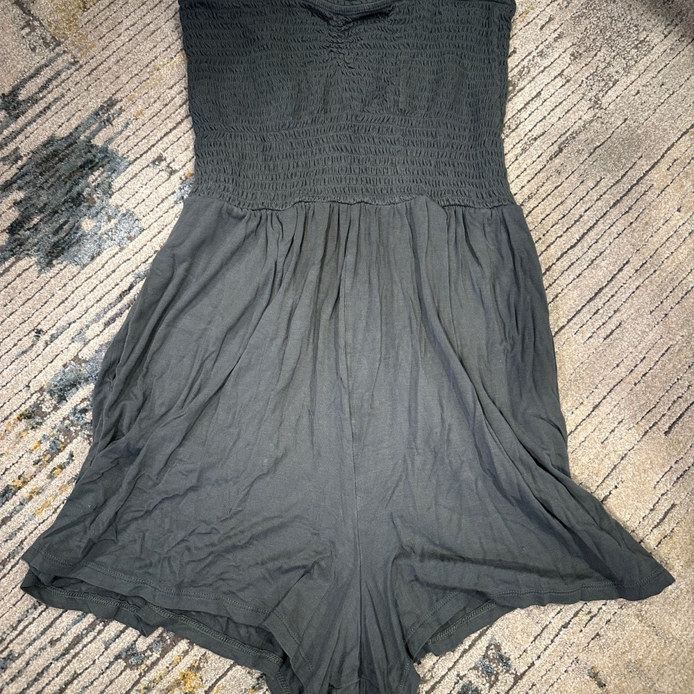 Aerie Strapless Romper - Small